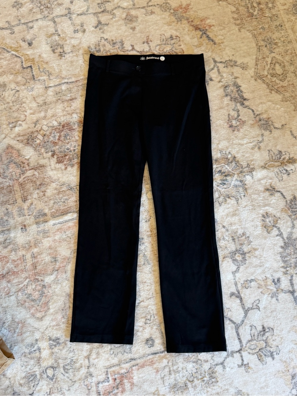 Betabrand Black Stretch Pants